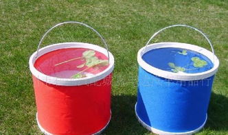 供应9L折叠水桶 户外钓鱼、洗车、置物多功能水桶全解析
